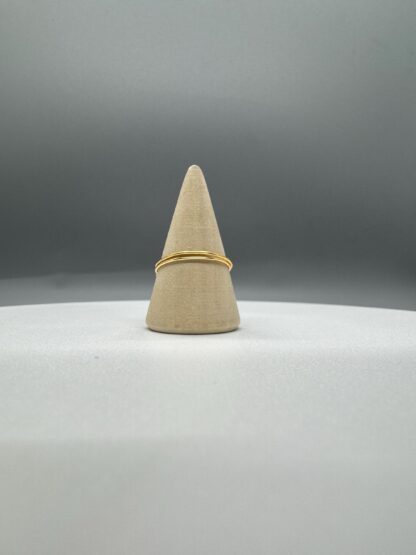 Cat Seafoam Wire Wrapped Ring - Image 2